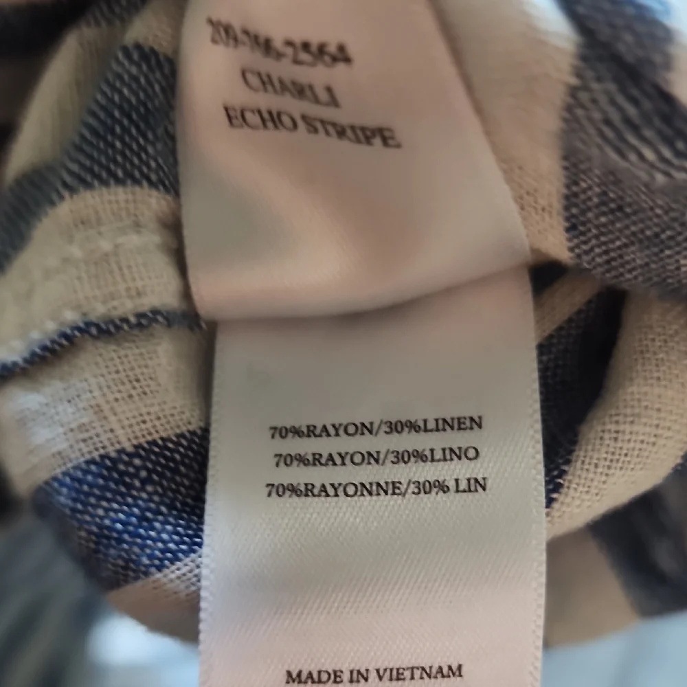 Rails Blue and White Striped Charli Boho Casual Shirt - Picture 13 of 13